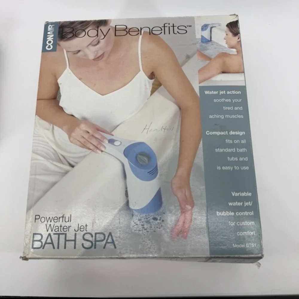 Vtg '04 Conair Body Benefits‎ Powerful Water Jet Bath Spa Model BTS1SE Sears